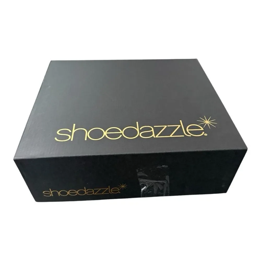 ShoeDazzle Ysabella Black Over-the-Knee Stiletto Boots NIB Wide Width 10